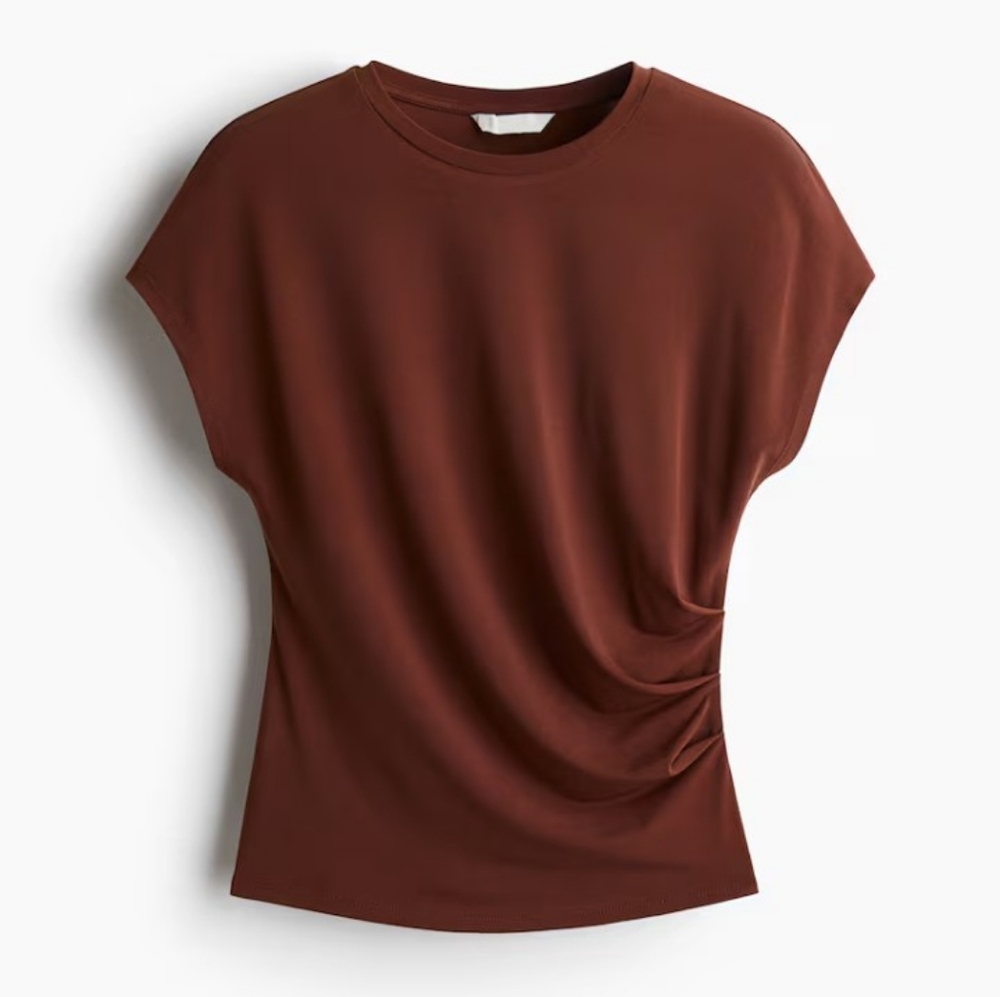 H&M Cap-Sleeved Top, Size S NWT